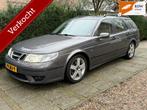 Saab 9-5 Estate 2.3 Turbo Aero | Uniek!| Dealer onderhouden, Auto's, Beige, 4 cilinders, 2290 cc, 92 €/maand