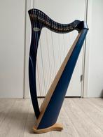 Salvi Juno Harp - Blauw, Muziek en Instrumenten, Snaarinstrumenten | Harpen, Ophalen, Zo goed als nieuw