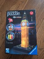 3D puzzel van Ravensburger Big Ben met licht, Ophalen of Verzenden, Zo goed als nieuw