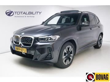 BMW iX3 M-Sport Shadowline 80 kWh 286 PK | Pano | Leer | Ele beschikbaar voor biedingen