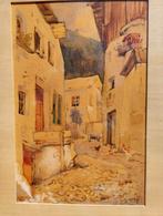 Aquarel schilderij (Jan Harm) J.H. Weijns  1864-1945, Ophalen