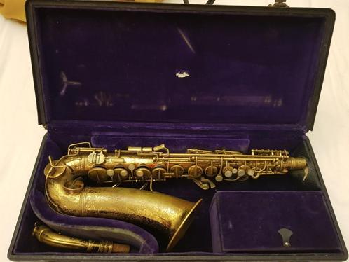 Conn 6M (Naked Lady) alt saxofoon uit 1935, Muziek en Instrumenten, Blaasinstrumenten | Saxofoons, Gebruikt, Alt, Met koffer, Ophalen of Verzenden