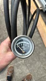 Oliedruk meter analoog, Verzenden, Gebruikt