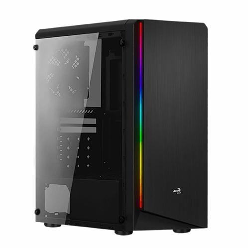 Aerocool game pc Ryzen 5 6-core, 12GB VGA, 16GB, 1TB SSD, Computers en Software, Desktop Pc's, Zo goed als nieuw, 4 Ghz of meer