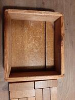 Vintage Blokkendoos met 50 Blokjes, Verzamelen, Ophalen of Verzenden, Gebruikt, Decoratie