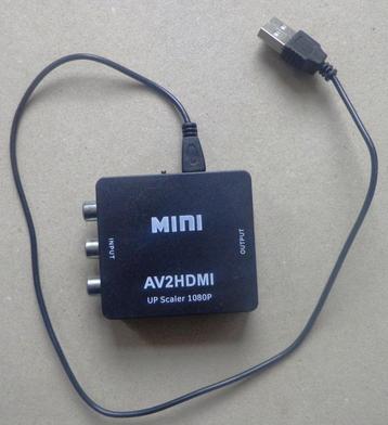 AV2HDMI adapter beschikbaar voor biedingen