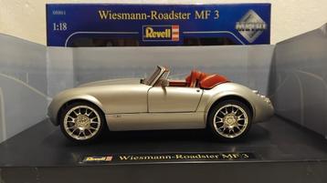 Wiesmann Roadster MFIII zilver ofblauw Revell metal 1:18 KRD beschikbaar voor biedingen