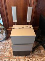 Loewe I-sound subwoofer 3x  & speakers met kabels, Ophalen, Gebruikt