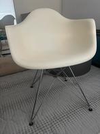 6x lookalike Vitra Eames DAR eetkamerstoel wit armleningen, Huis en Inrichting, Stoelen, Ophalen, Gebruikt, Wit, Vijf, Zes of meer stoelen