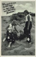 Vakantiekaart strand – Gelopen Boskoop 1934., Ophalen of Verzenden, 1920 tot 1940, Gelopen, Overige thema's