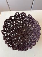Keramische Design Schaal -aubergine-Perfecte Staat, Ophalen of Verzenden