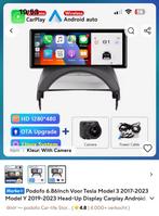 Tesla Model 3/Y Head-Up Display met CarPlay, Auto diversen, Autoradio's, Ophalen of Verzenden, Nieuw