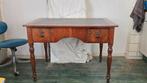 mahoniehouten schrijftafel- Bureau, Antiek en Kunst, Ophalen