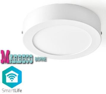 SmartLife Wi-Fi Plafonnière, LED Plafondlamp, warm/ koel wit beschikbaar voor biedingen