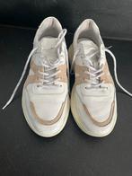 Nukus leren sneakers - 40, Wit, Ophalen of Verzenden, Sneakers of Gympen, Zo goed als nieuw