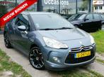 Citroen DS3 1.6 So Chic in Black |AIRCO|CRUISE|PDC|EL.RAMEN|, Auto's, Citroën, Voorwielaandrijving, Euro 5, Stof, Gebruikt