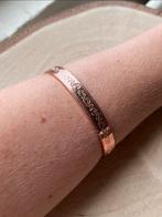 Rosegouden Cuff Armband, Ophalen of Verzenden, Zo goed als nieuw, Roze, Overige materialen