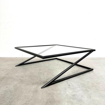 Vintage dutch design salontafel jaren 80 midcentury tafel beschikbaar voor biedingen