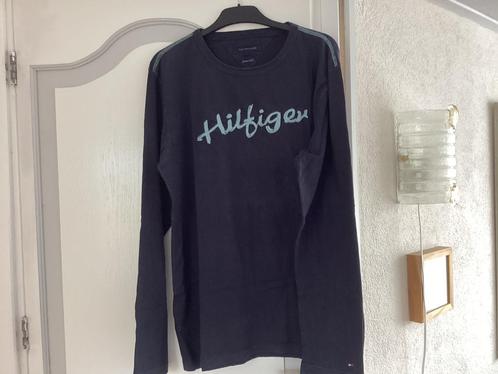 Donker blauwe trui van Tommy Hilfiger maat XL., Kleding | Heren, Truien en Vesten, Zo goed als nieuw, Maat 56/58 (XL), Blauw, Ophalen of Verzenden