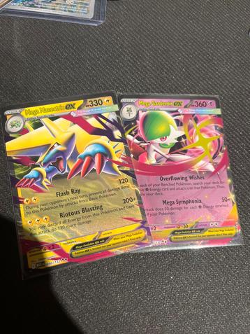 Pokemon Kaarten: Mega Manectric EX & Mega Gardevoir EX beschikbaar voor biedingen