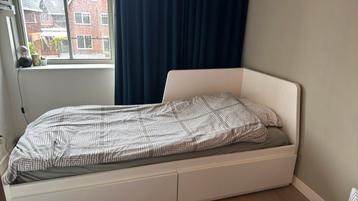 Bedbank Flekke met 2 laden