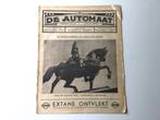 De Automaat 13 juni 1936, Ophalen of Verzenden, 1920 tot 1940, Nederland, Tijdschrift