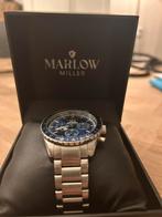 Marlow Miller horloge, Sieraden, Tassen en Uiterlijk, Horloges | Heren, Overige merken, Staal, Staal, Zo goed als nieuw