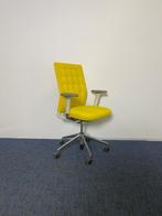 Bureaustoel Vitra ID Trim, - design - gele stof