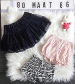 Driedelige bundel rok/shorts maat 86, Kinderen en Baby's, Babykleding | Maat 86, Ophalen of Verzenden, Gebruikt, Meisje, Setje