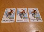3 jokers uit 1 set, Ophalen of Verzenden, Zo goed als nieuw, Joker(s)
