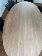 Rolf Benz 965, ovale massief houtenblad, Huis en Inrichting, Tafels | Eettafels, Ophalen, 100 tot 150 cm, Modern, minimalistisch, klassiek