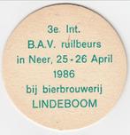 1 LINDEBOOM BIERVILTJE, Verzenden, Gebruikt, Viltje(s), Overige merken