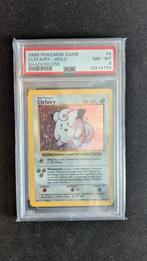 Base set Shadowless 5/102 Clefairy PSA 8, Ophalen, Zo goed als nieuw, Losse kaart