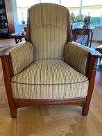 Schuitema | art deco jugendstil | design fauteuil, Huis en Inrichting, Fauteuils, Jugendstil, 75 tot 100 cm, Hout, 75 tot 100 cm