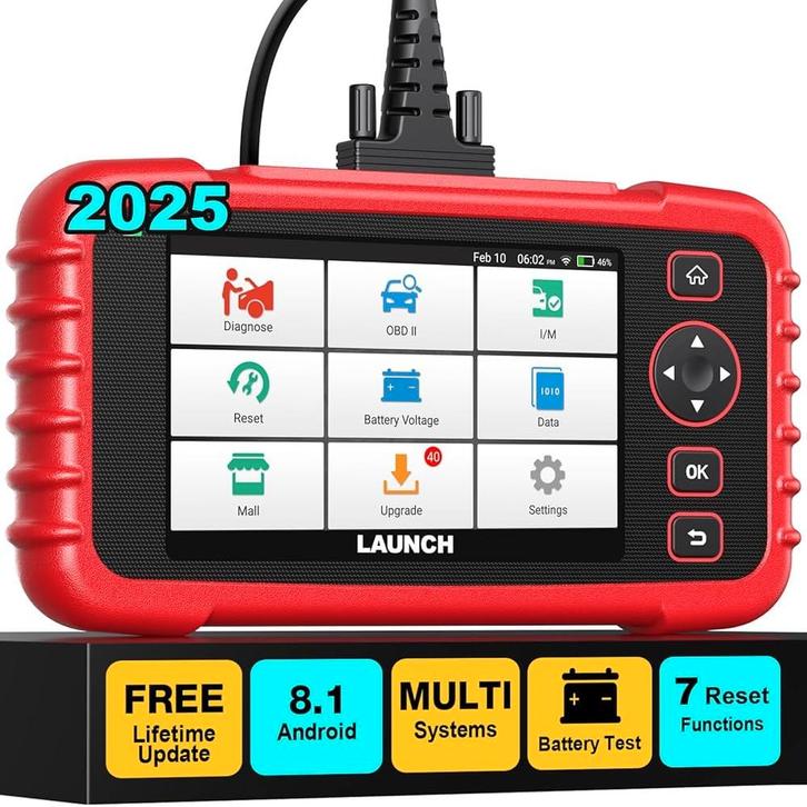 Launch CRP123X Universeel Diagnose Toestel storing resetten, Auto diversen, Autogereedschap, Nieuw, Ophalen of Verzenden