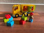 Duplo gele vrachtwagen - 10601, Ophalen of Verzenden, Zo goed als nieuw, Complete set, Duplo
