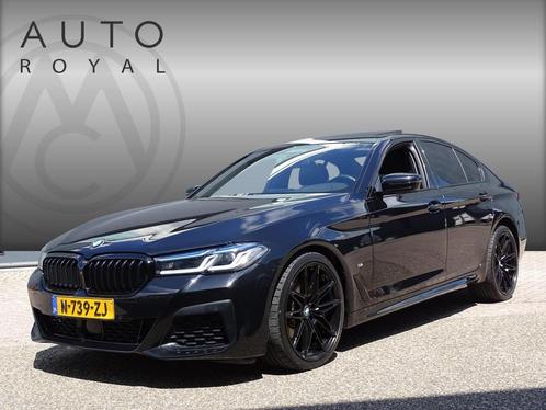 BMW 5-serie 520d High Executive Edition M-Pakket|Automaat|La, Auto's, BMW, Bedrijf, Te koop, 5-Serie, 360° camera, ABS, Achteruitrijcamera