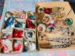 33 stuks oude glazen kerstballen, Diversen, Kerst, Ophalen of Verzenden, Gebruikt