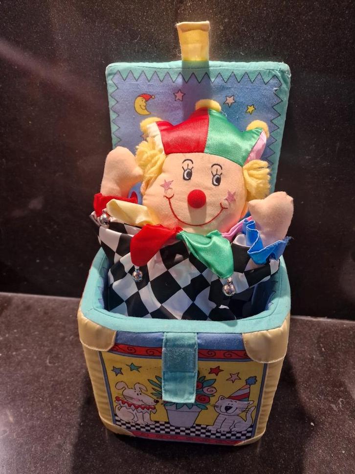 Zeldzame Jack in the Box - Jaren 90, Kinderen en Baby's, Speelgoed | Babyspeelgoed, Gebruikt, Overige typen, Met geluid, Ophalen of Verzenden