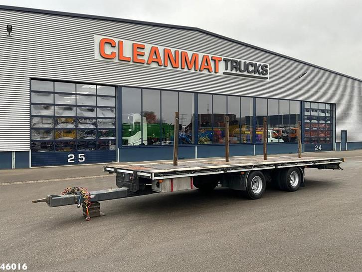 DRACO 2-assige aanhangwagen (bj 2009), Auto's, Vrachtwagens, Te koop, ABS, Aanhangers en Opleggers, Overige brandstoffen, Origineel Nederlands