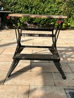 Black en Decker Workmate ., Ophalen, Gebruikt, 70 tot 120 cm, Inklapbaar
