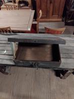 Oude Minutie Kist / Koffer, Antiek en Kunst, Ophalen