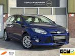 Ford Focus Wagon 1.0 Edition Plus/CLIMA/PARKS/CRUISE/APK/NAP, Auto's, Euro 5, 125 pk, Gebruikt, Blauw