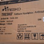 Nieuwe vouwbare hondenbench Antraciet maat L, Dieren en Toebehoren, Ophalen, Nieuw