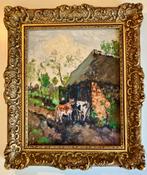 Olieverf schilderijtje, Ophalen of Verzenden