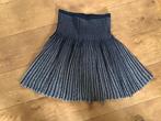 Donkerblauw met zilver rokje, merk Stefanel - maat S., Kleding | Dames, Rokken, Blauw, Ophalen of Verzenden, Zo goed als nieuw