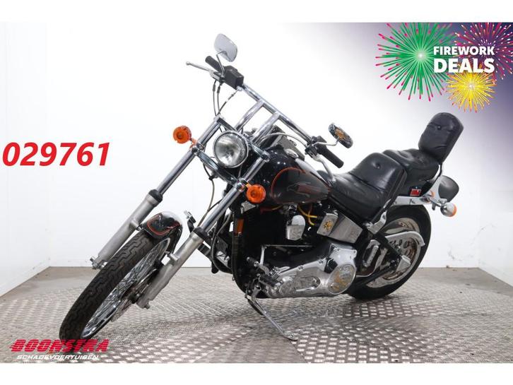Harley-Davidson FXSTC Softail Custom 11.965 Mijl! (bj 1991), Motoren, Motoren | Oldtimers, Chopper, meer dan 35 kW