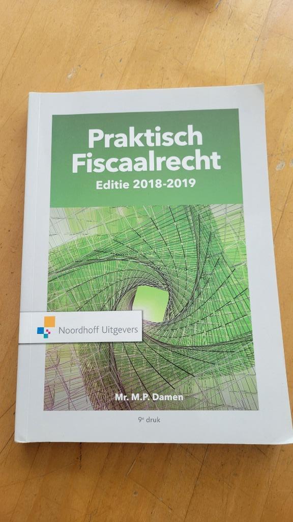 ZGAN studieboek bedrijfseconomie HBO: praktisch ficaal recht, Boeken, Studieboeken en Cursussen, Zo goed als nieuw, HBO, Alpha