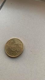 Zeldzame 50 cent munt, Postzegels en Munten, Munten | België, Ophalen of Verzenden