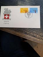FDC Zwitserland Europa 1962 onbeschreven , Postzegels en Munten, Ophalen of Verzenden, Onbeschreven, Europa
